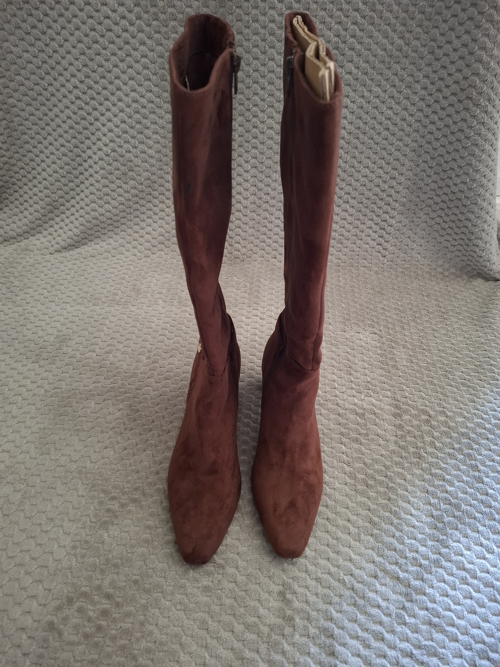 Giani Bernini Crissalynne Brown Knee High Boots Size 9.5M